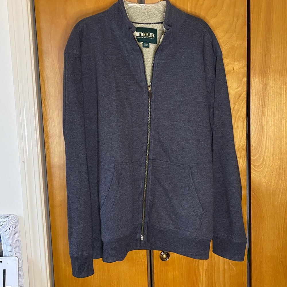 Outdoor life men’s Sherpa fleece jacket